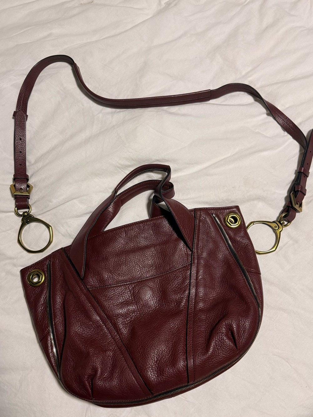 orYany Beautiful Leather Crossbody Satchel Purse Shoulder Bag